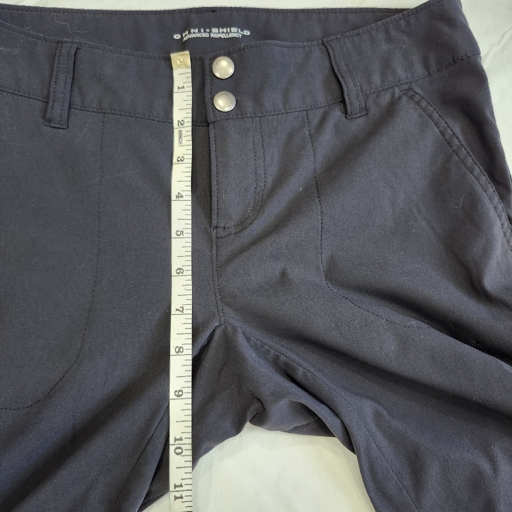 Columbia Size 4 Omnishield Black Convertible Pants - Picture 8 of 9